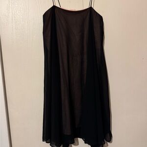 RW&CO. Black and Pink Mini Dress